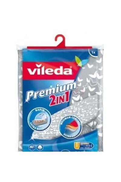 Vileda Husa masa de calcat F16905 Viva Express Premium 2 in 1, 45 x 130 cm
