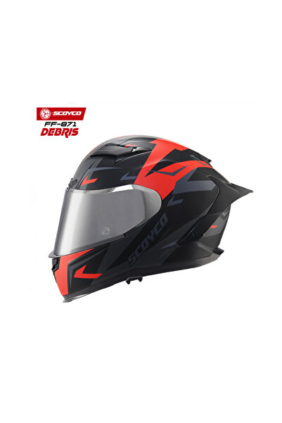 Scoyco Full Face Kask FF-871 Debris SMALL