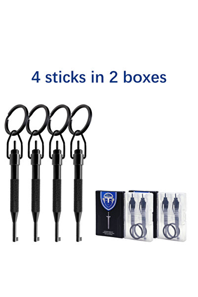 Choice AK-02B 4pcs Rotating Release Tool, High Carbon Steel + Aluminum Alloy,...