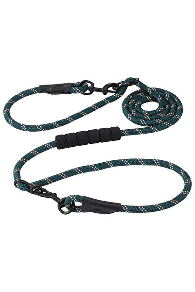 Choice4 green Versatile Heavy Duty Dog Leash with Padded Handle, Easy Convert...