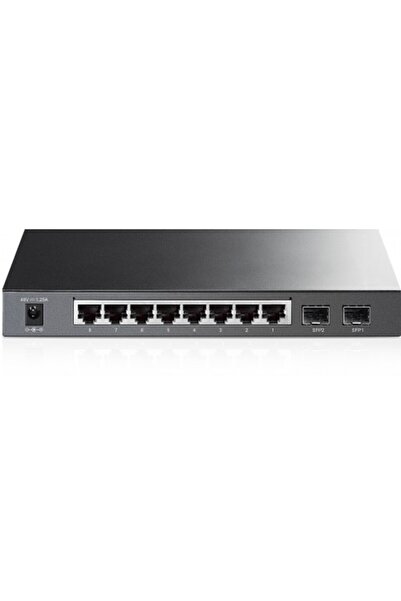 TP-LINK Διακόπτης TL-SG2210P, 8 θύρες Gigabit, PoE IEEE 802.3af, έξυπνος, μετ...