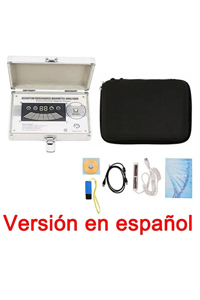 Choice3 Spanish Version NEWEST Body Quantum Analyzer Magnetic Resonance Healt...