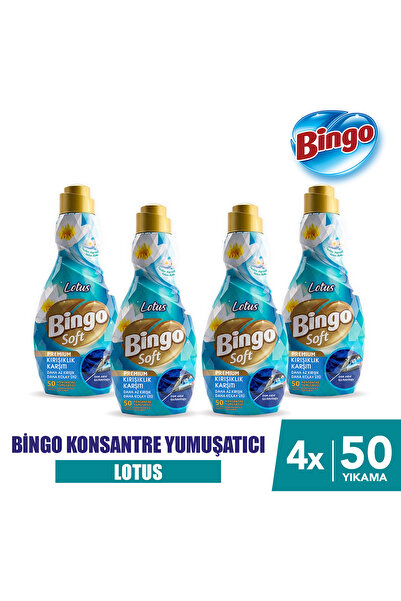 Bingo Soft Konsantre Yumuşatıcı Kırışıklık Karşıtı 1200MLX4