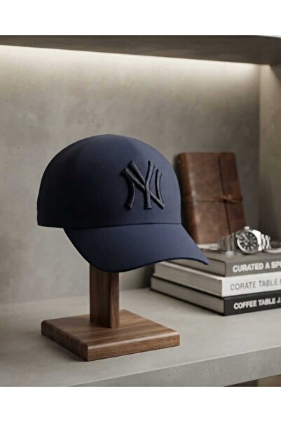 Thermohis Navy Blue Unisex Gabardine Fabric Women's Hat Men's Hat Summer Hat