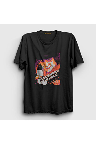 Presmono Tricou unisex negru Alex Film Auto Orange A Clockwork Orange Tricou2...