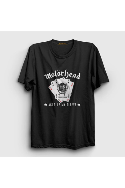 Presmono Unisex crna majica Aces Motörhead T-shirt 68269tt