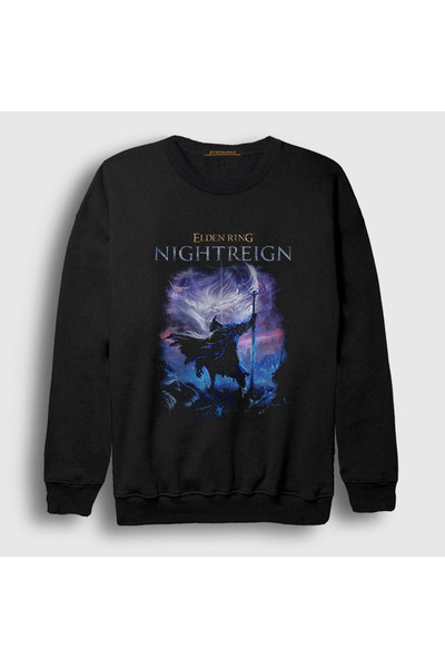 Presmono Unisex Black the Wylder Elden Ring Nightreign Sweatshirt 610268Tt