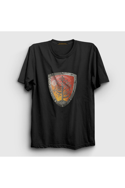 Presmono Unisex Black Shield a Knight of the Seven Kingdoms T-Shirt 609533Tt