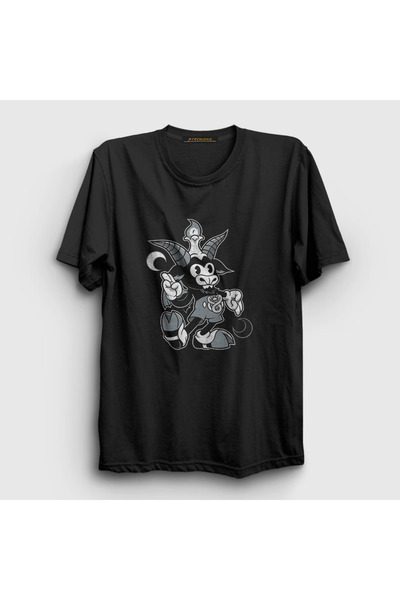 Presmono Do Walt Thou Wilt Baphomet Unisex crni crtani T-shirt - 458103tt