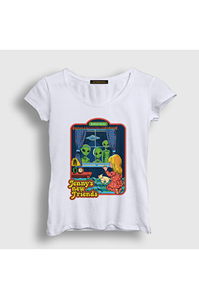 Presmono Ženske bele cipele Jenny's New Friends T-shirt 538592tt