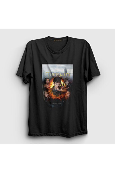 Presmono Унисекс T-shirt са ТВ серијом Црни Мерлин 428418тт