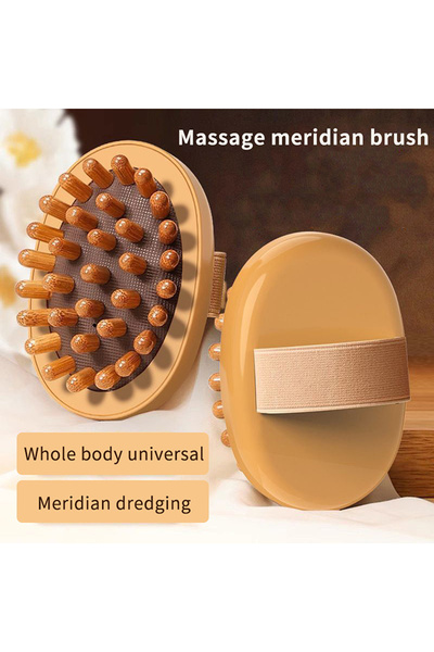 Choice New Handheld Body Massage Brush Anti For Legs Belly Body Shaping Dry S...