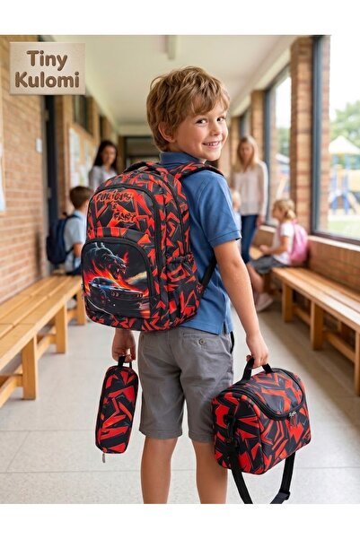 Tiny Kulomi New Collection Waterproof Primary School Backpack Plain Simple Pr...