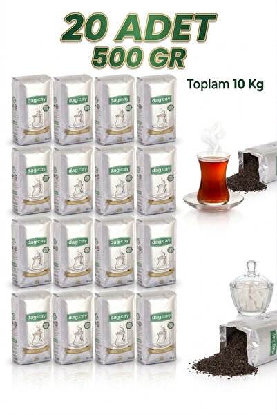 Dağ Çay Gold 500 gr (20 'li Paket) Dökme Çay