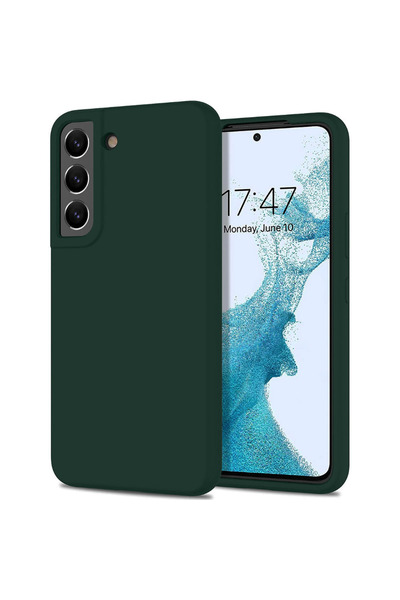 Casey Studios Samsung Galaxy S22 Plus Silicone Case, with microfiber, thin, r...