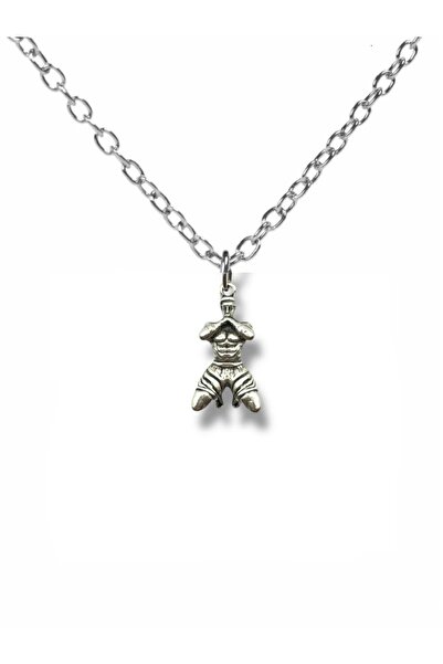 Herşey Nota Aekwondo Fighter Figured Unisex Necklace – with 60 cm Chain, Far ...