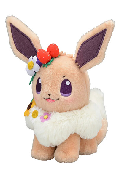 Choice Eevee 18cm Easter Spring Festival Pokemon Eevee Pikachu Plush Toys Kaw...