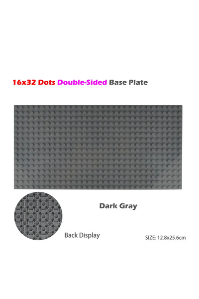 Choice1 16x32 Dark Gray Double Sided BasePlates 32x32 16x32 Double-sided Clas...