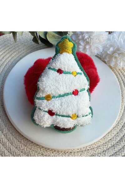 Nes Christmas Tree Puff Rubber Buckle