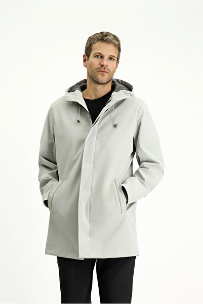 Kiğılı Techno-Line Lycra Hooded Top Coat & Trench Coat