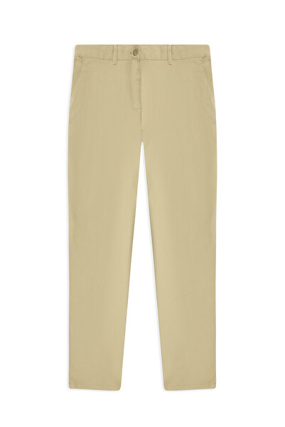 Kiğılı Regular Fit Standart Kesim Likralı Kanvas / Chino Pantolon