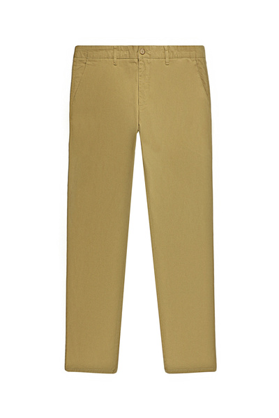 Kiğılı Pantaloni din Lycra Canvas / Chino cu croială standard