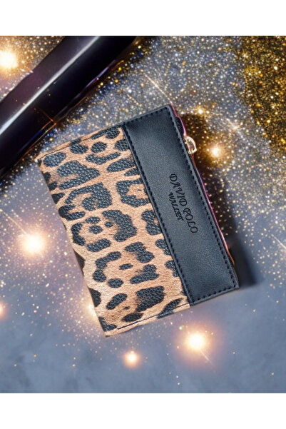 KY Ženski leopard mali novčanik sa držačem kartica i zatvaračem