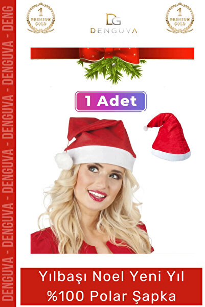 Generic Brand # Hat Red Christmas Costume Accessory Kids Adult Stylish Santa ...