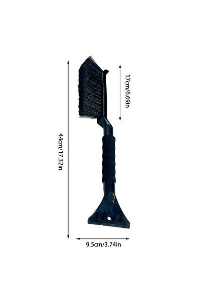 Choice3 Black 2 in 1 Car Snow Brush and Ice Scraper Car Scraper Snow Brush Er...