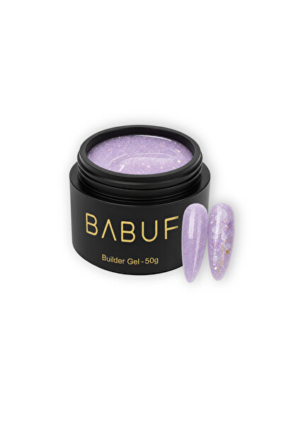 BABUF Gel de construcție autonivelant BABUF, Lilac Glow BGG4, 50g