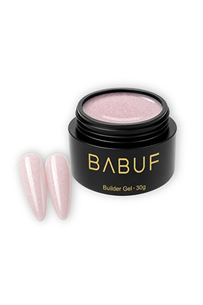 BABUF Gel de Construcție Autonivelant Pearl Blush Glow BGG10 – Efect discret,...