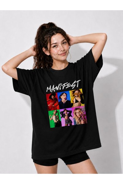 OWNME KIDS Manifest Girls 6 Colors Printed Children's Summer T-Shirt Cotton