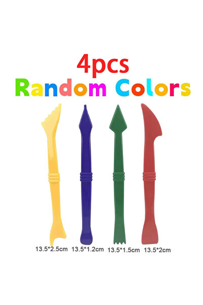 Choice8 4pcs random color Basic Dough Clay Tools Kits Modeling Accessories An...