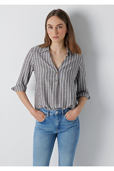 Mavi Striped Brown Blouse 122400-85431