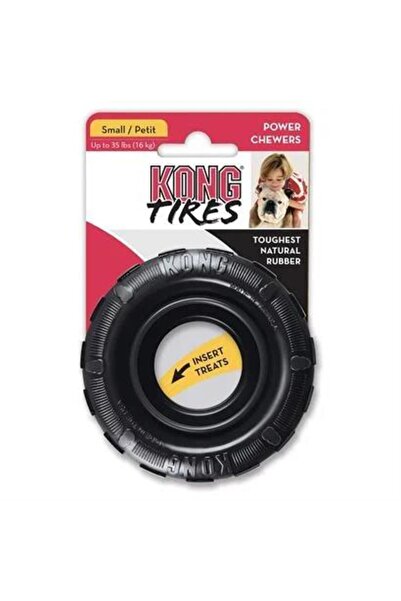 Kong Extreme Tires Delikli Tekerlek Şeklinde Çok Amaçlı Köpek Oyuncağı Ultra ...