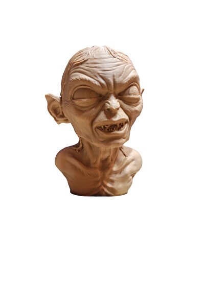 OEM Bust 3D Smeagol "Gollum" din Stăpânul Inelelor 11 cm
