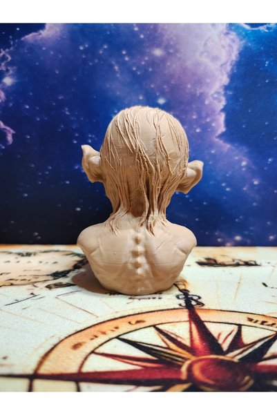 OEM Bust 3D Smeagol "Gollum" din Stăpânul Inelelor 11 cm