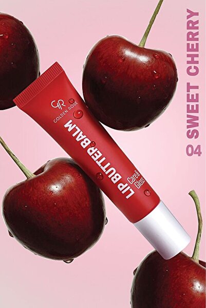Golden Rose Lip Butter Balm Care&Gloss - 04 Sweet Cherry - Kırmızı Dudak Parlatıcısı