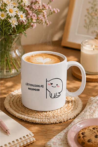 Duxy Funny Inscribed Mug – Designed Ceramic Mug – Fun Gift for Office Desk
