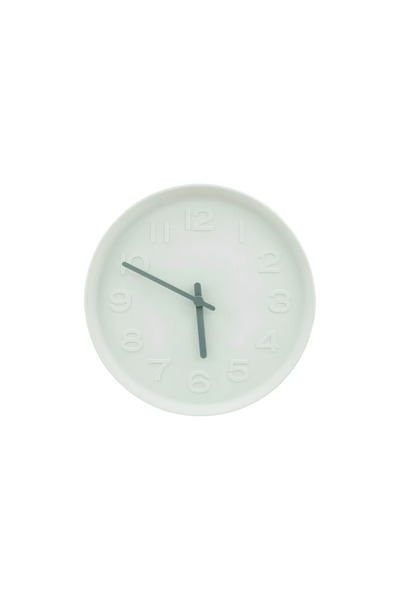 Varaq International Round Analog Wall Clock – Silent Quartz Movement, Matte W...