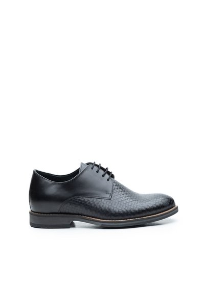 UrbanShoes Pantofi casual barbati din piele naturala,Leofex - 584 Negru Box