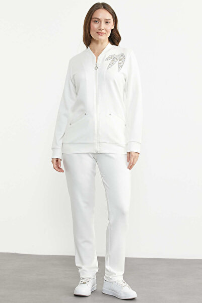 Sementa Σετ φόρμας κατάδυσης με φερμουάρ - Εκρού