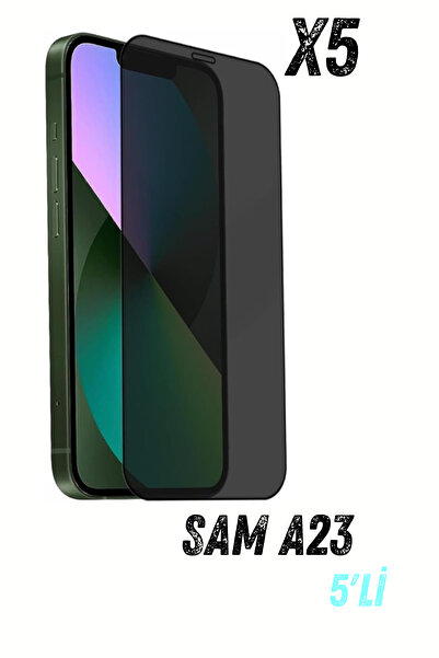 PSGT 5 قطع من واقي الشاشة SAM A23Hayalet المصنوع من الزجاج غير القابل للكسر، ...