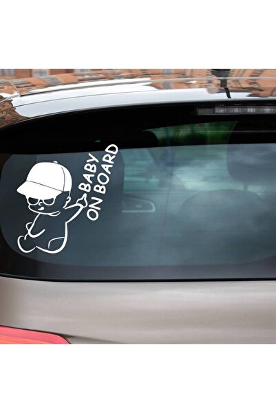 OEM Sticker auto (30cm) - Twins on board