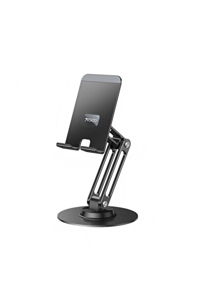 Yesido Desk Holder (C300) - for Phone Adjustable, Aluminum, 4.7 - 7.2" - Silver