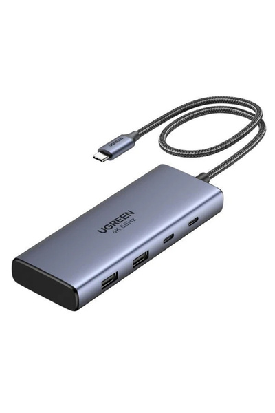 Ugreen - Docking Station CM498 (45379) - Type-C to 3x Type-C, 2x USB-A, 2x HD...
