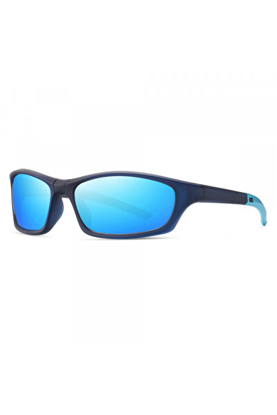 Techsuit Ochelari De Ciclism Unisex 24101, Polarizati, Albastri