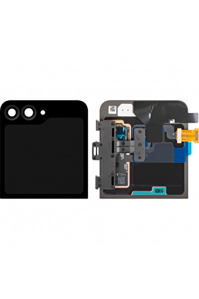 Samsung Display cu touchscreen Galaxy Z Flip6 F741, Sub-exterioară, Negru, Se...