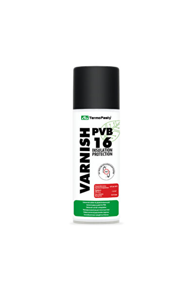 AG Termopasty Spray Lac Varnish PVB 16, 100ml, Transparent ART.AGT-232