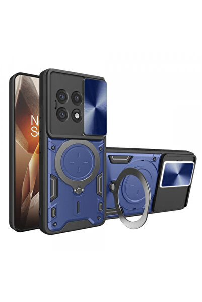 Stef's Cat Husa pentru OnePlus 13R, Stef's Cat, CamGuard Pro, Albastra